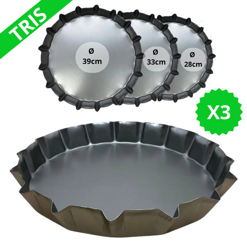 Tris 28cm teglia a - 28cm,